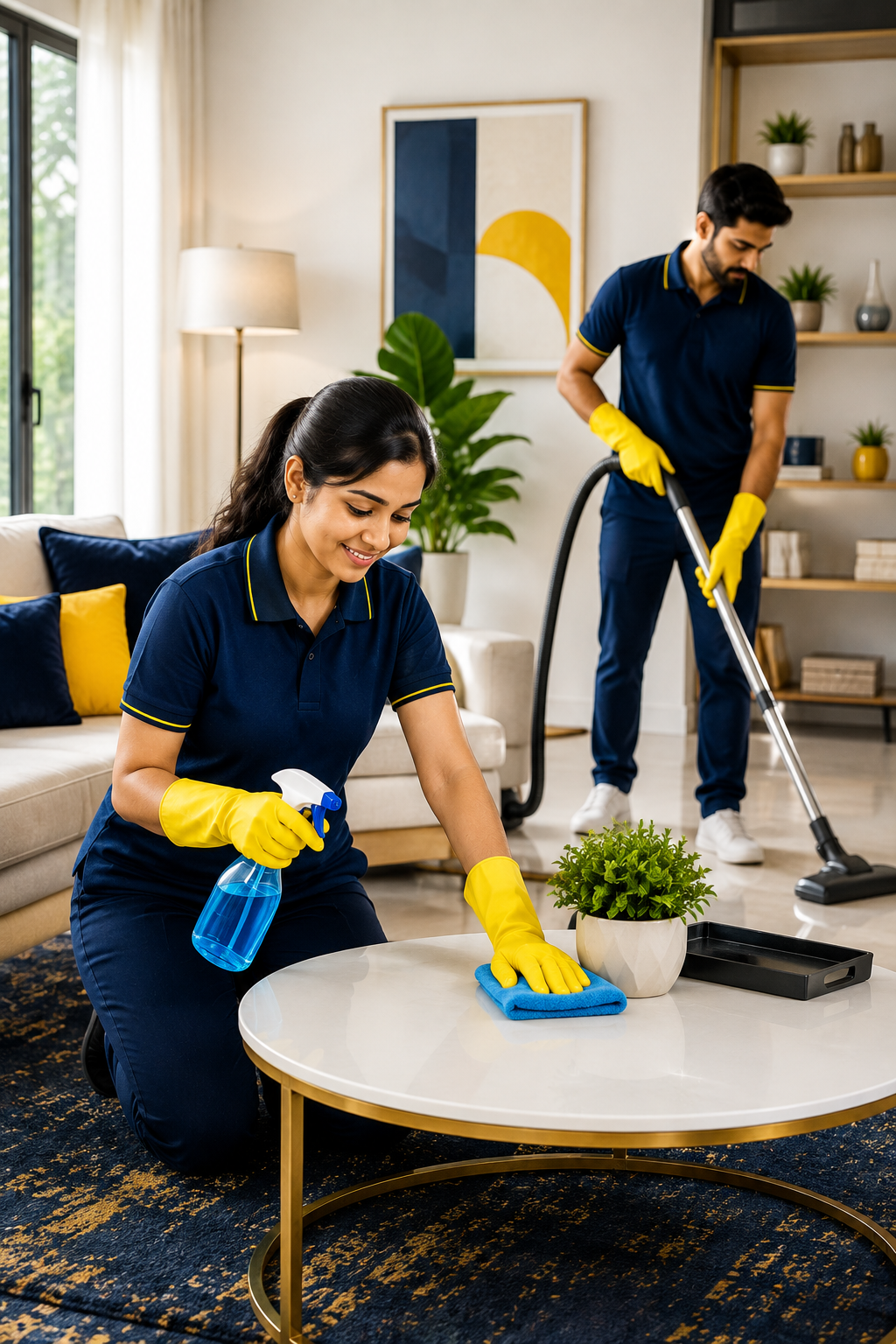 Professional house cleaning service in Marthandam