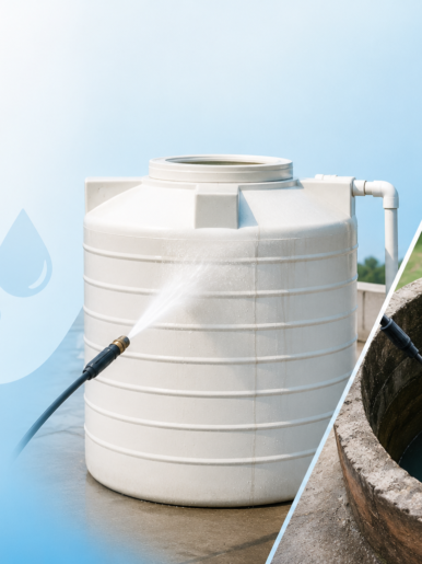 WATER TANK OR WELL CLEANING