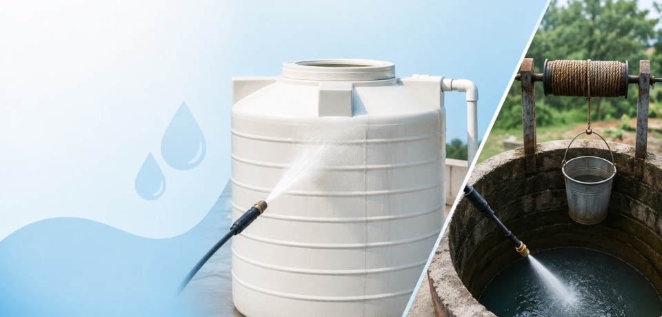 WATER TANK OR WELL CLEANING