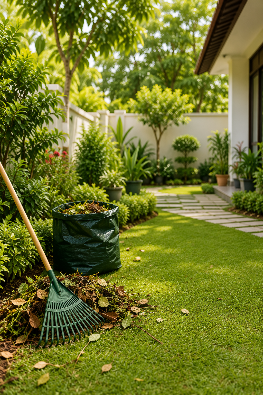 Garden cleaning service in Marthandam