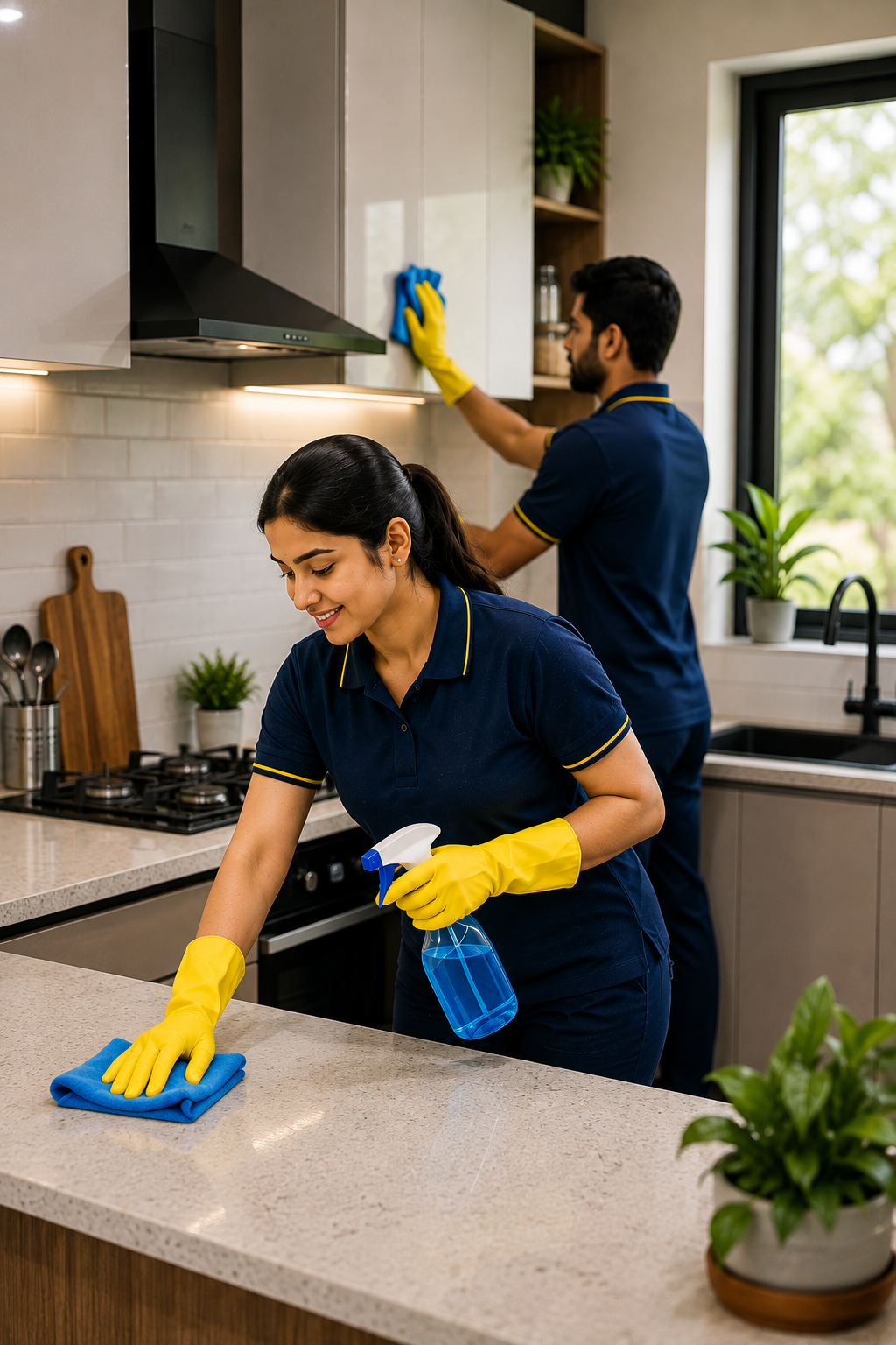 Professional kitchen cleaning service in Marthandam